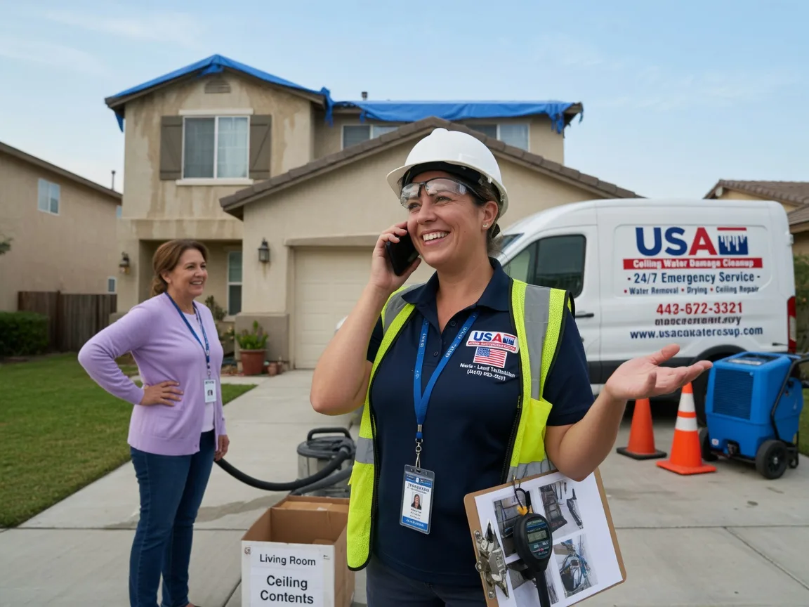 Ceiling Water Damage Restoration Tustin, CA FAQs